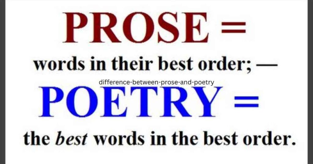 Prose and Poetry Key Differences Forms and Examples difference-between-prose-and-poetry